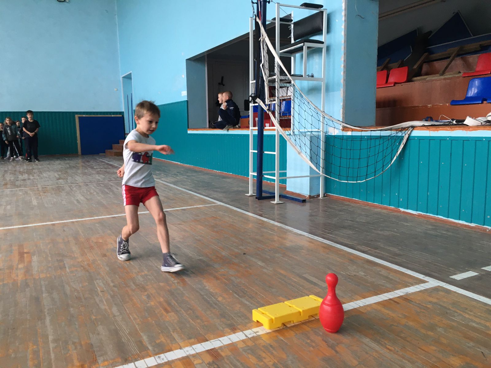 ученик 1 класса Сергей Масленников продолжает спортивные традиции своей семьи.